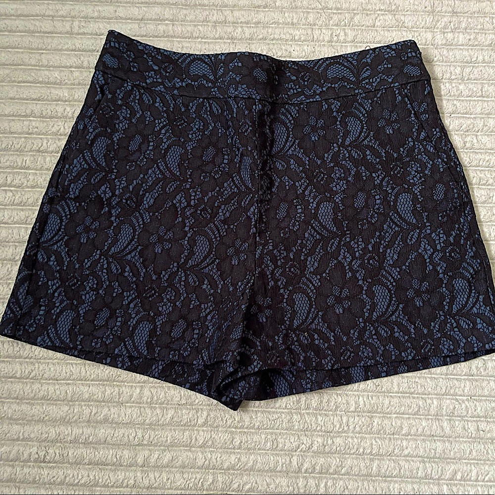 Express Lace High Waist Shorts